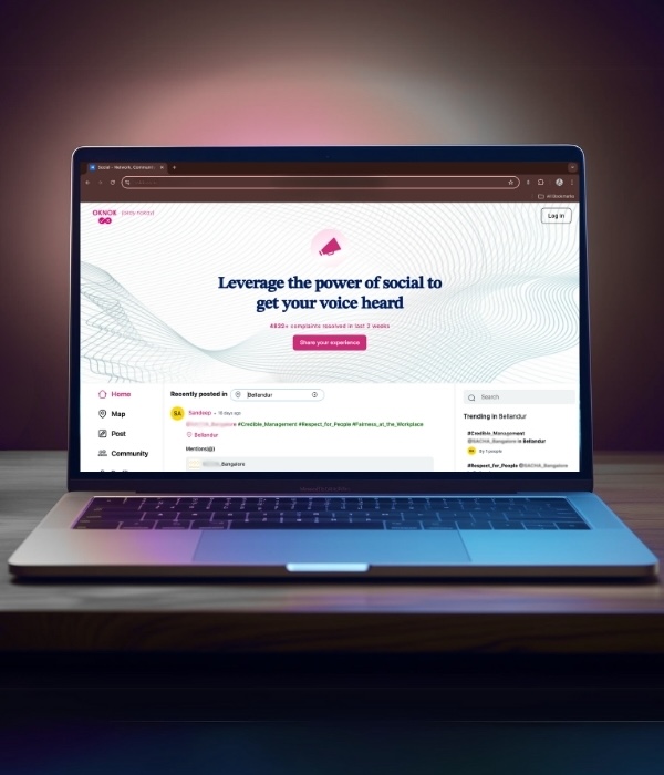 Social reviews platform web app